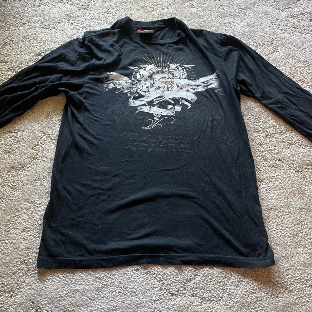 Phat Farm Phat Classics Long Sleeve Affliction style tee